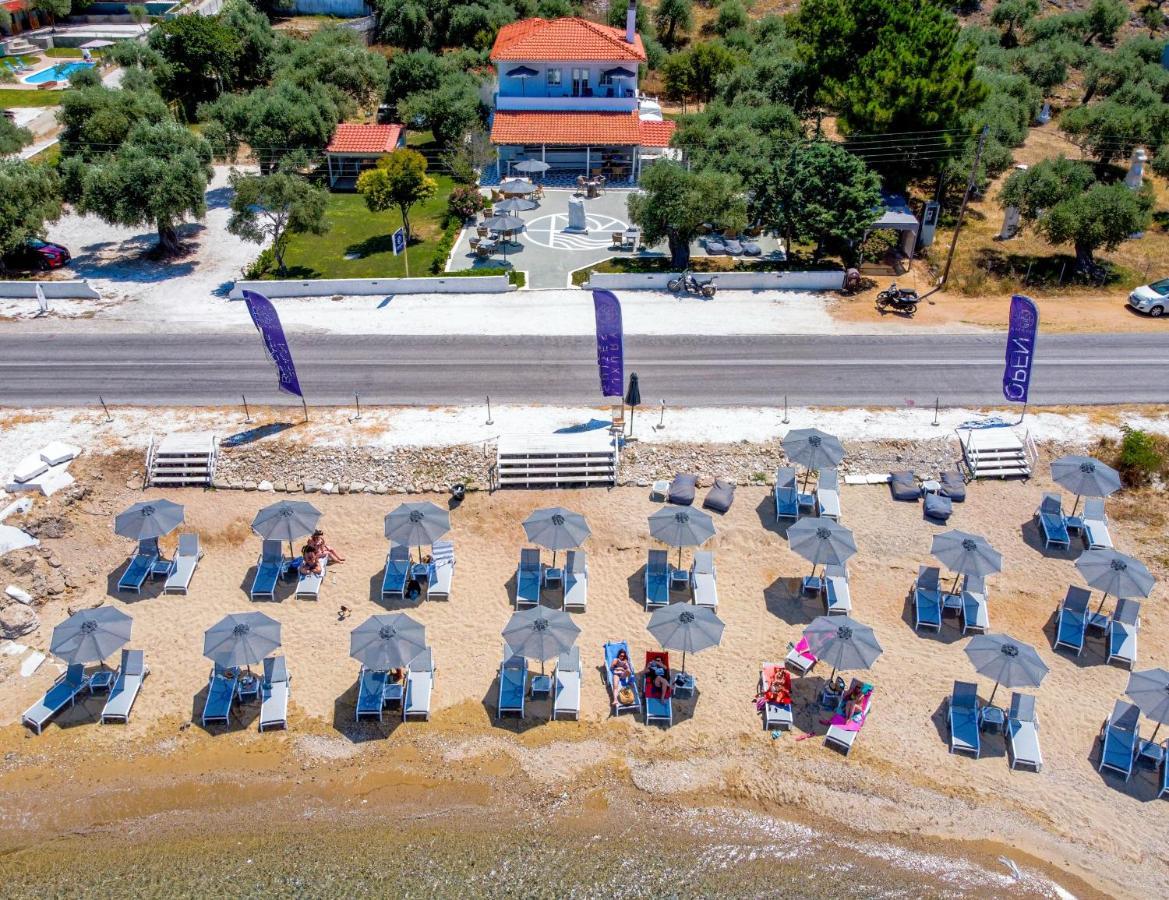 Orama Thassos Hotel Skala Sotiros Bagian luar foto