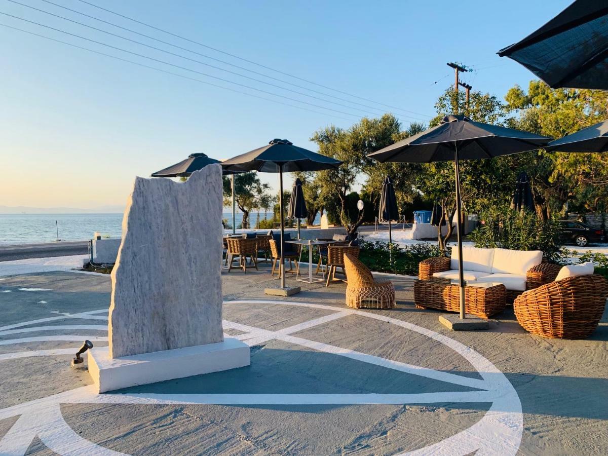 Orama Thassos Hotel Skala Sotiros Bagian luar foto
