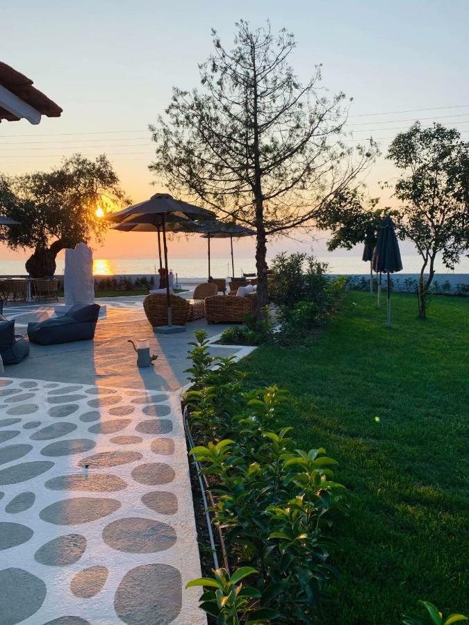 Orama Thassos Hotel Skala Sotiros Bagian luar foto